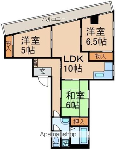 第２宝伊ビルの間取り