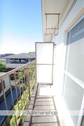 ハイツ椎の木[1R/17m2]のバルコニー