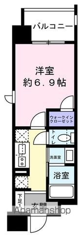 リビオメゾン西天満の間取り写真