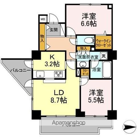 アコール北千住の間取り写真