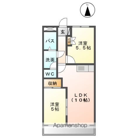 【ルミナスⅠの間取り】