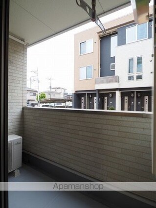 パークビレッジ春日部Ⅱ[2K/31.65m2]のバルコニー