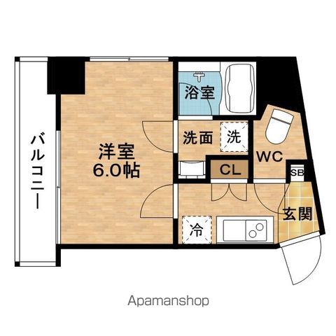 LUCESHINFUKUSHIMAの間取り写真