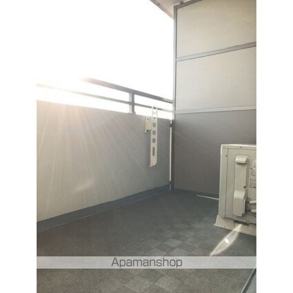 ハウス桃李[1R/32.12m2]のバルコニー