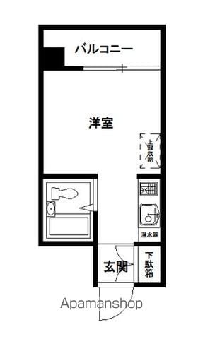 【グランパーク西公園（旧サンコーポ西公園）の間取り】