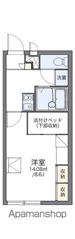 レオパレスNATURALLYの間取り写真