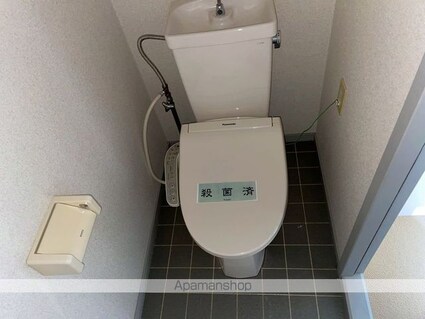 サンビレッジＨＩＲＡＢＡＹＡＳＨＩ[1LDK/39.75m2]のトイレ