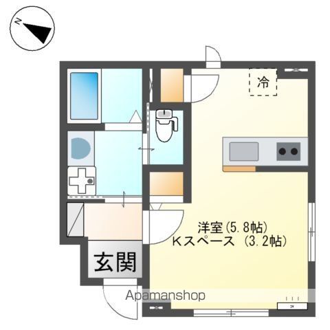 【グラスコート明大前の間取り】