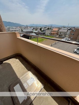 ブリリアントヒルⅡ[2DK/47.28m2]のバルコニー