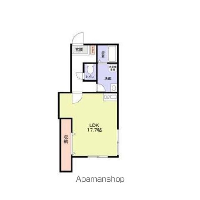メゾンドフィナンシェ[1R/35.1m2]の間取図