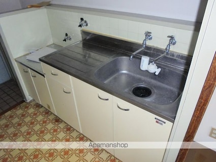 長野県松本市本庄２丁目[1K/17.3m2]のキッチン