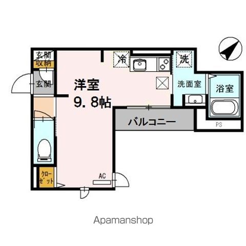 アモーレ松香園の間取り写真