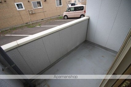 メープルタウンＢ棟[2DK/58.79m2]のバルコニー