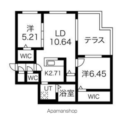 GRAN DUKE八軒の間取り写真