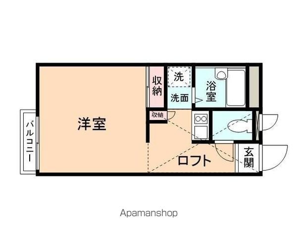 コンフォールTAGAMI B棟の間取り写真