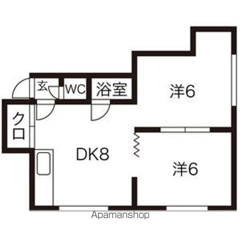 サウスヒルズ清田の間取り写真
