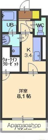 レジデンス林先の間取り写真