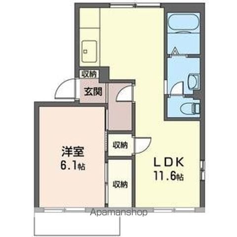 グレース東金I号館の間取り写真