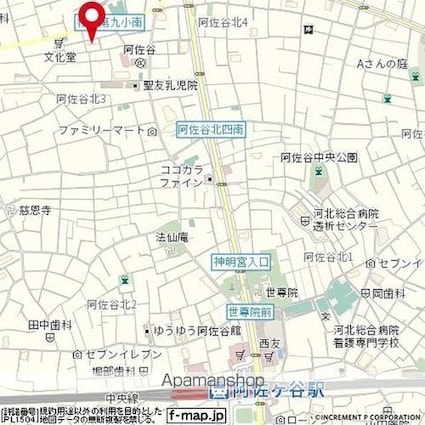 ソレイユ阿佐ヶ谷[1K/20.45m2]の周辺3