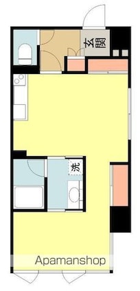 ＡＳＵＫＡ本通[1R/40.83m2]の間取図