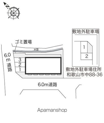 レオパレス仲 206 ｜ 和歌山県和歌山市中59-2（賃貸アパート1K・2階・26.08㎡） その17