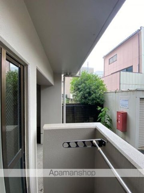 ディアコート栗林[1R/22.32m2]のバルコニー