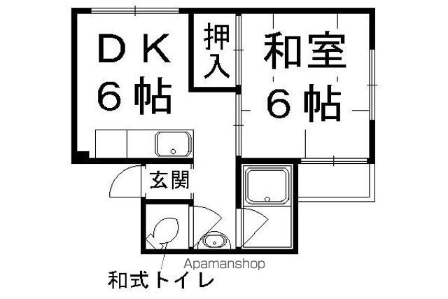 御土居マンションの間取り写真