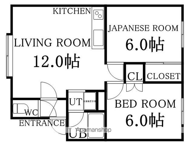 シャルマンIIIの間取り写真