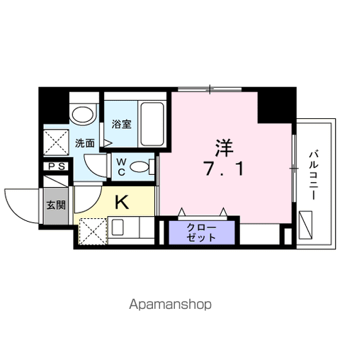 同じ建物の物件間取り写真 - ID:214059669933