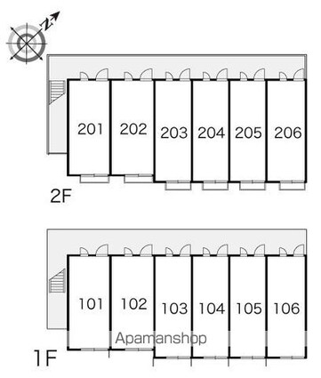 レオパレスカームＹＯＳＨＩＤＡ[1K/20.28m2]の内装2