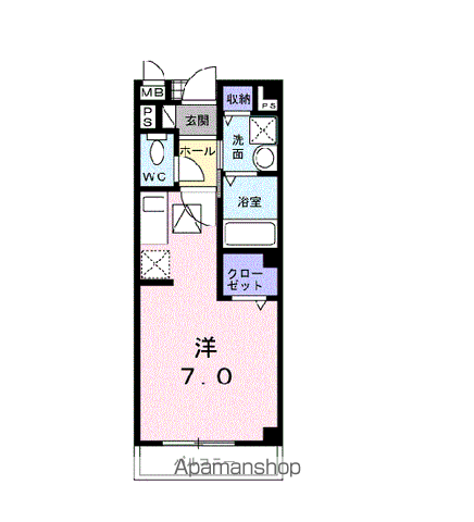 プロムナードBの間取り写真