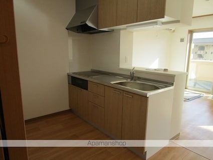 徳島県徳島市万代町５丁目[2LDK/55.55m2]のキッチン