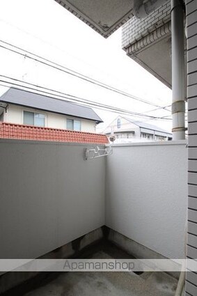 ＫＢコート土居田Ⅱ[1K/26.6m2]のバルコニー