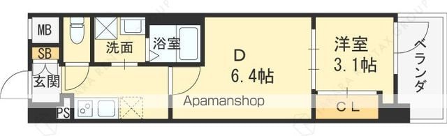 メイクス大阪鶴見の間取り写真