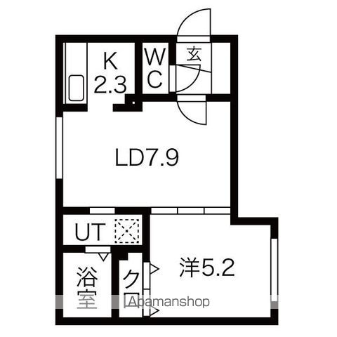 ENCORE平岸の間取り写真