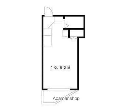 サンシティー東和[1K/16.65m2]の間取図