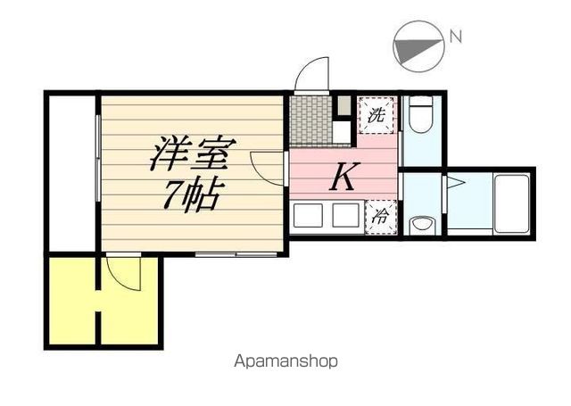 ジュネス東松戸の間取り写真
