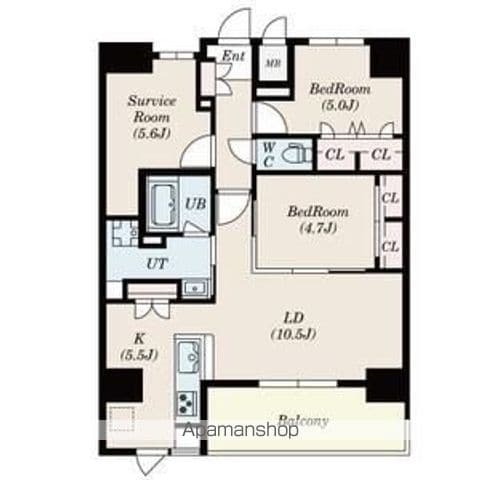 SーRESIDENCE伊都ATTIRANTの間取り写真