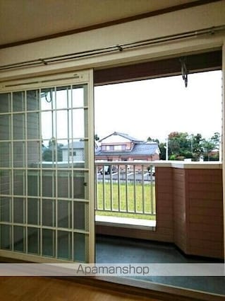 福井県坂井市春江町中庄[2LDK/59.77m2]のバルコニー
