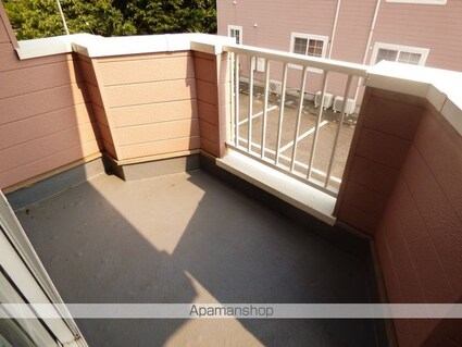 茨城県土浦市木田余西台[3LDK/65.57m2]のバルコニー