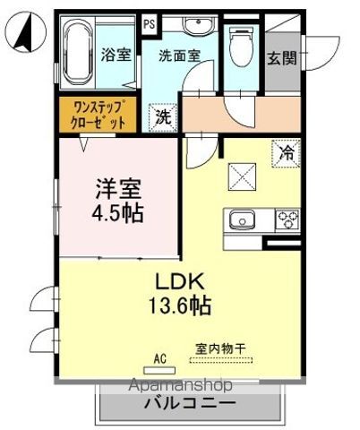 メゾン倉治の間取り写真