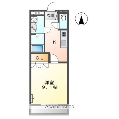 スターパレス小名川の間取り