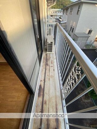 屋島ハイツＡ[2DK/46.4m2]のバルコニー