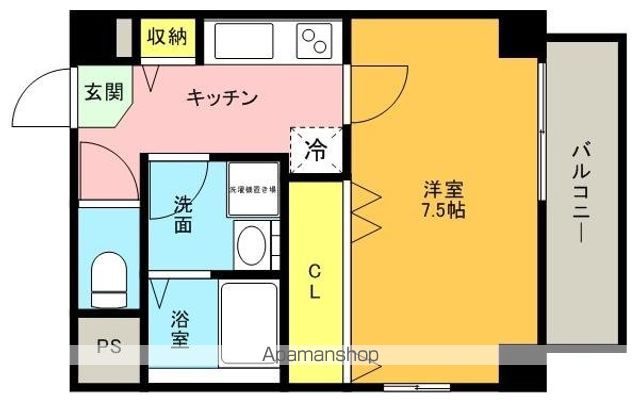 WELLBEAR新神戸の間取り写真