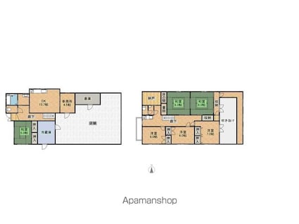 プメハナ[7DK/246.7m2]の間取図