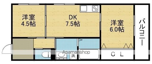 ORIENTCITY勝山の間取り写真