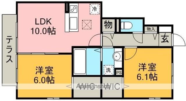 ルミエル Sの間取り写真