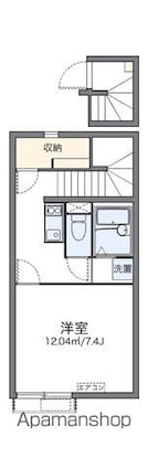 レオネクストＮＡ[1K/28.15m2]の間取図