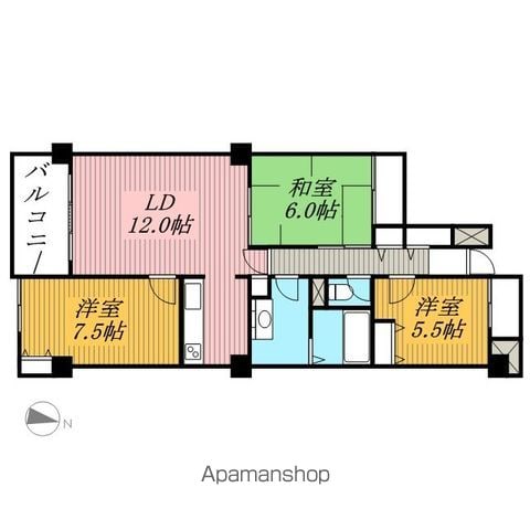 【ビラ園生の間取り】