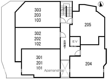 東京都世田谷区代田６丁目[1R/24.67m2]のその他内装